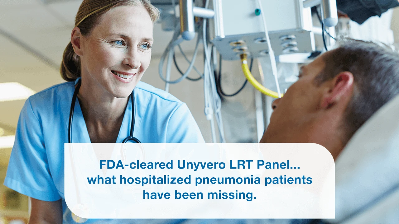 Unyvero LRT Pneumonia Brochure